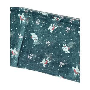 Frosty  X Unique Vintage Retro Scarf Holiday Cartoon Collectible 50s